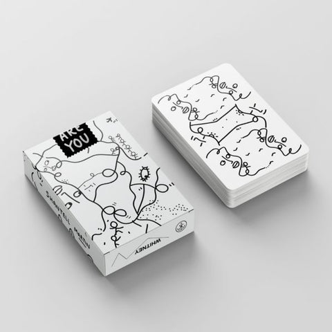 Shantell Martin Whitney White Theory11 playing cards