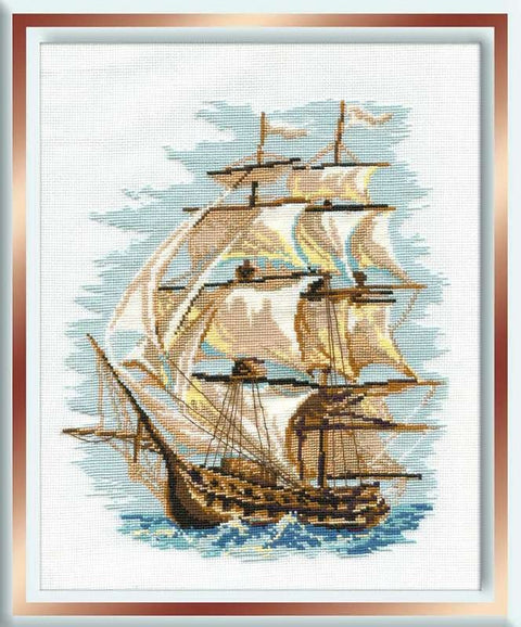 Ship - Cross Stitch Kit from RIOLIS Ref. no.:479