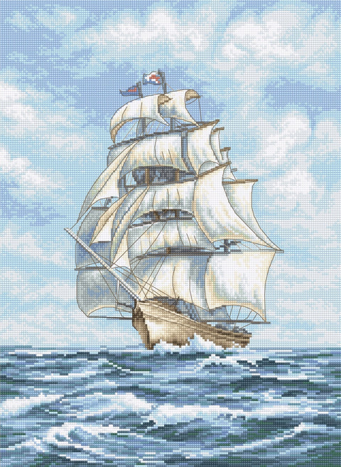 Ship SLETI907 - Cross Stitch Kit