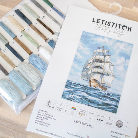 Ship SLETI907 - Cross Stitch Kit