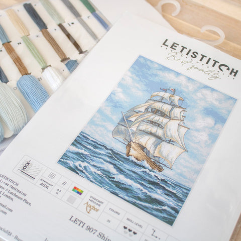 Ship SLETI907 - Cross Stitch Kit