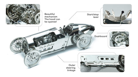 Silver Bullet Model Building Kit Time For Machine