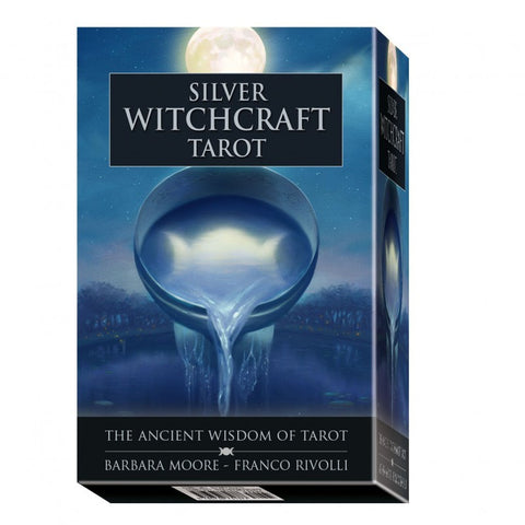 Silver Witchcraft Kit Book Set Tarot Cards Lo Scarabeo