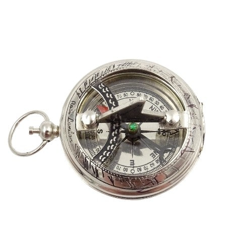 Silvery Compass Sundial | NC1028