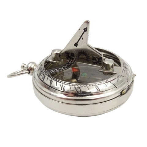 Silvery Compass Sundial | NC1028