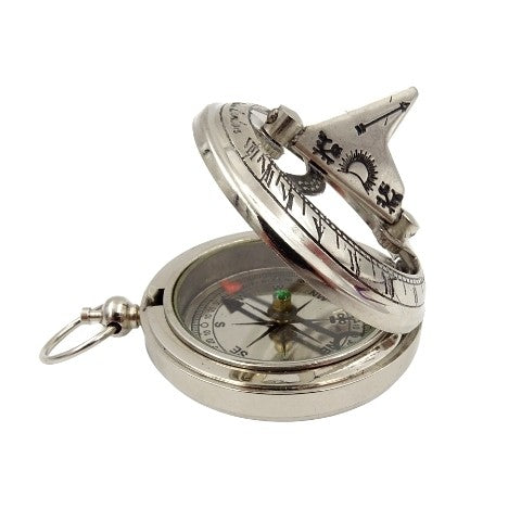 Silvery Compass Sundial | NC1028