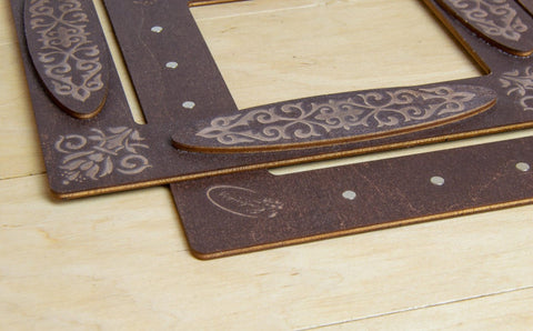 Magnetic Embroidery Hoop, 21 x 21 cm Square Frame, 3 mm, Cross Stitch, Aida, Linen & Cotton, Embroidery Craft