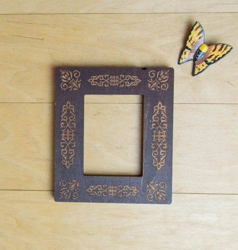 Magnetic Embroidery Hoop 13 x 15 cm, 6 mm, Screwless Frame for Cross Stitch and Hand Embroidery, Embroidery Craft