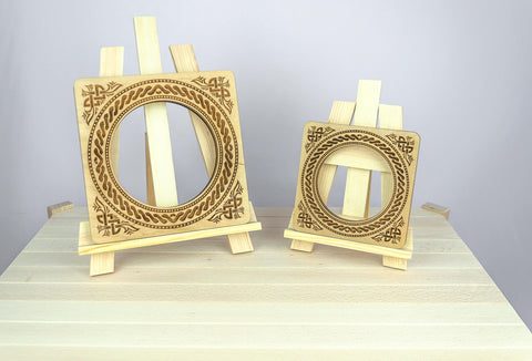 Magnetic Embroidery Hoop 15 × 15 cm, Screw-Free Fabric Holder, 6 mm Square Hoop for Cross Stitch and Hand Embroidery