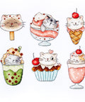 Siuvinėjimo rinkinys Summer Kitties SLETIL8089
