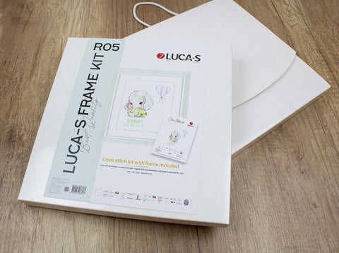Luca-S Universal Embroidery Frame Kit, Adjustable Tension for Cross Stitch