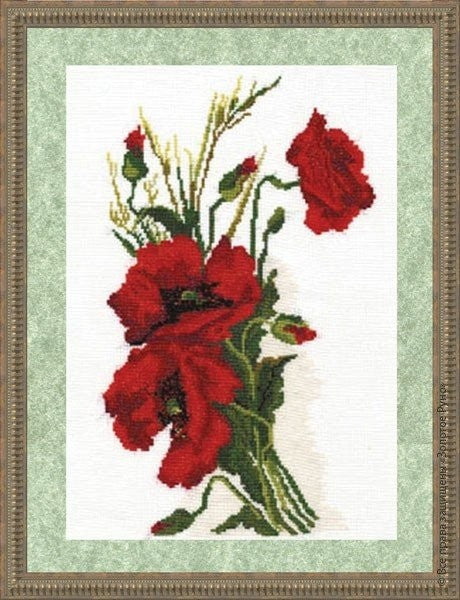 BR009  Cross Stitch Kit from Golden Fleece