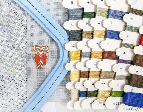 Baby Jesus Cross Stitch Kit, Religious Embroidery Design, Letistitch, 23 × 32 cm DIY Home Decor Project
