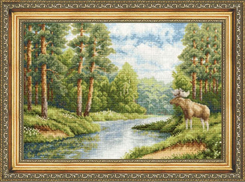 VM007  Cross Stitch Kit from Golden Fleece