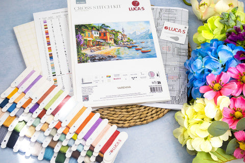 Luca-S Varena Landscape Counted Cross Stitch Kit 50x29cm