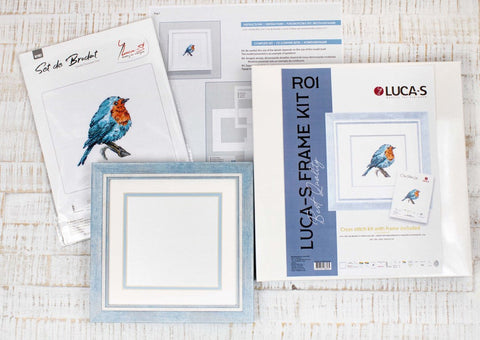 Luca-S Embroidery Frame Set for Cross Stitch, Adjustable Tension, Easy Assembly