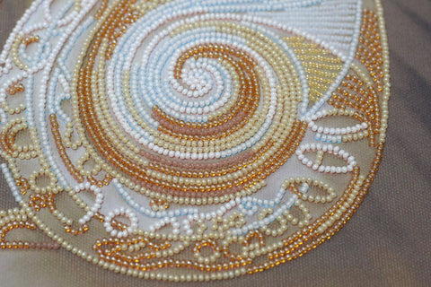 Bead Embroidery Kit for Cat Picture, Abris Art, 31 x 47 cm, 13 Colors, 11,021 Beads