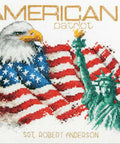 Dimensions siuvinėjimo rinkinys American Patriot erelis