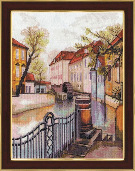 DL007 Old Prague Cross Stitch Kit from Golden Fleece