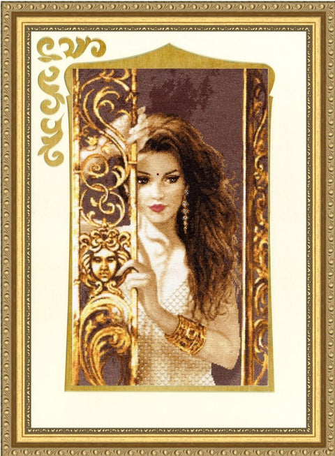 GT040 Jasmine Cross Stitch Kit from Golden Fleece