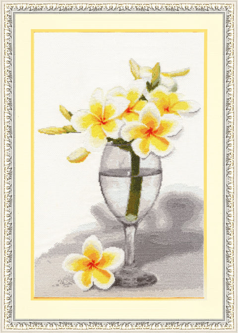 SZH026 Thai flower Cross Stitch Kit from Golden Fleece