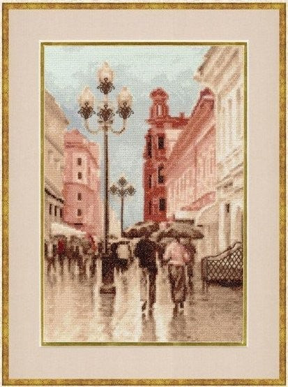 GM013 Arbat Cross Stitch Kit from Golden Fleece