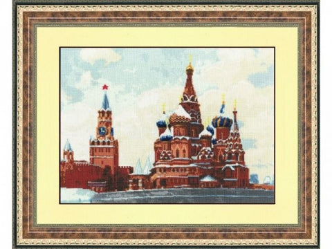 GM017 St Basil's Church Cross Stitch Kit from Golden Fleece