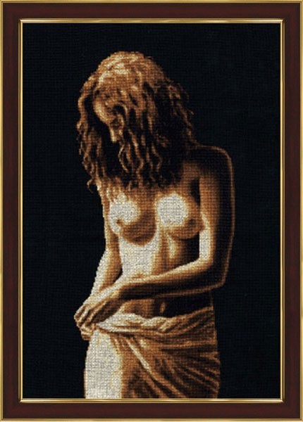 GT033 Naked Cross Stitch Kit from Golden Fleece