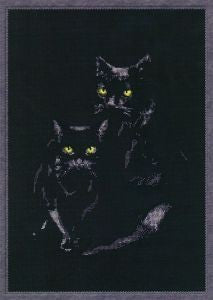 S006 Cats Cross Stitch Kit from Golden Fleece