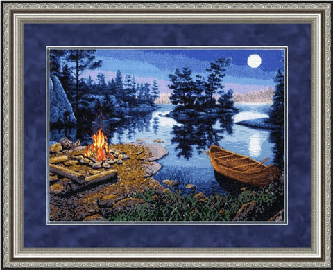 LP023 Living Fire Cross Stitch Kit from Golden Fleece