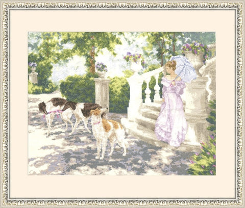 LP028 Sunny Day Cross Stitch Kit from Golden Fleece