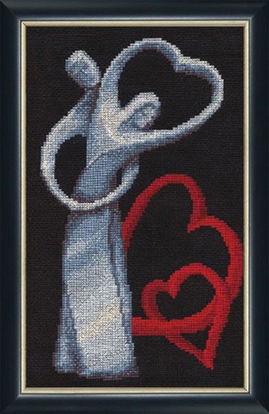 LZH003 Love Cross Stitch Kit from Golden Fleece