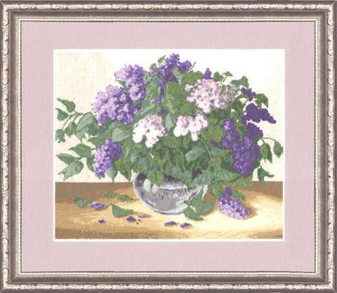 LTS028 Loving Lilac Cross Stitch Kit from Golden Fleece