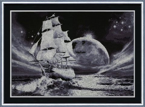 MM012 Moon Way Cross Stitch Kit from Golden Fleece