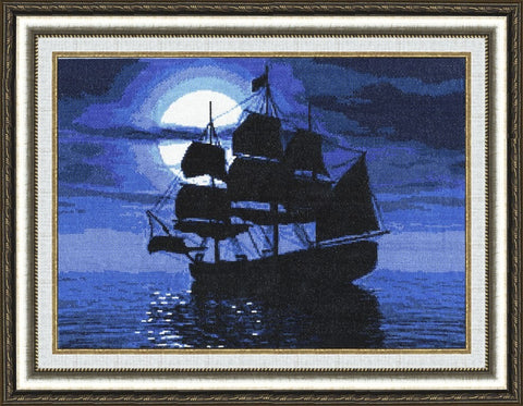 MM009 Caravella Cross Stitch Kit from Golden Fleece