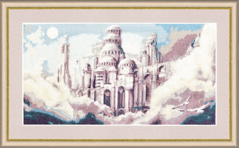 F023 Wind Castle Cross Stitch Kit from Golden Fleece