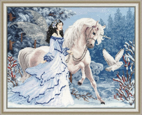 F028 Magic forest Cross Stitch Kit from Golden Fleece