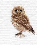 Alisa siuvinėjimo rinkinys Pelėda, Aida 14, 8x9 cm
