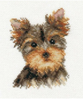 Siuvinėjimo kryželiu rinkinys su balta Aida 14, 10x13 cm