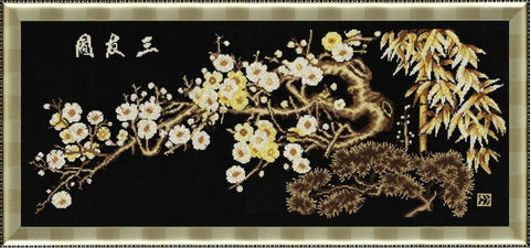 MG008 Sakura Cross Stitch Kit from Golden Fleece