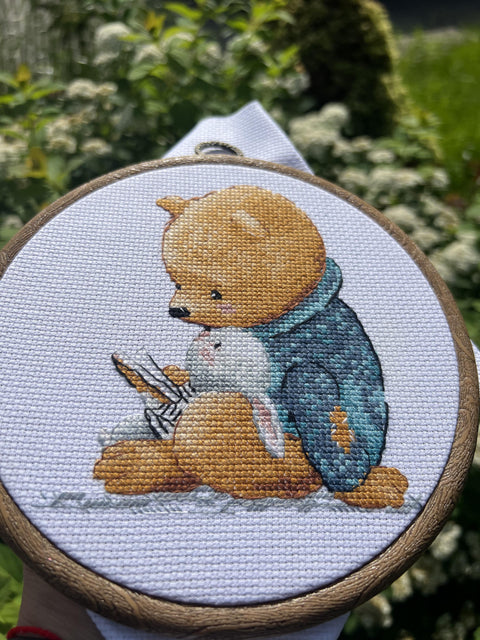 Evening Tale Cross Stitch Kit, Calming Tones, DIY Craft for Beginners and Experienced Crafters, Andriana, Home Decor 恒一