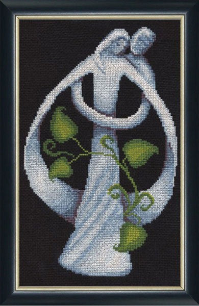 LZH004 Matrimony Cross Stitch Kit from Golden Fleece