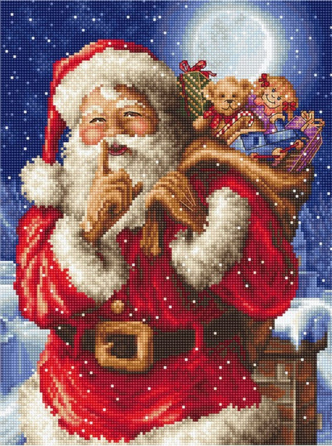 Siuvinėjimo rinkinys Santa's secret SLETIL8000