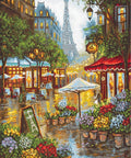 Siuvinėjimo rinkinys Spring flowers Paris SLETIL8038