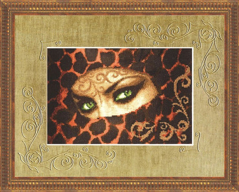 F014 Emerald Cross Stitch Kit from Golden Fleece