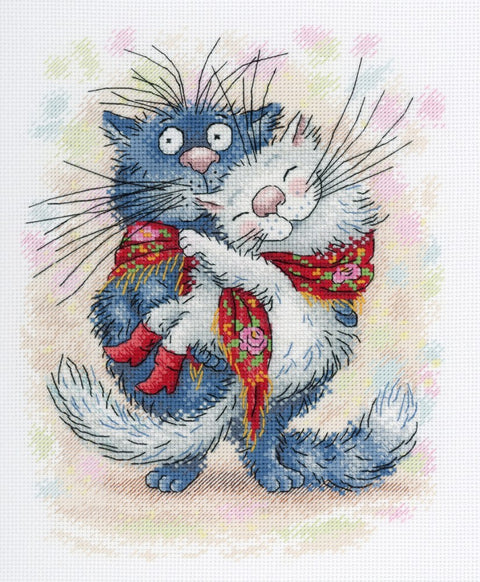 SNV-558 cross stitch kit by MP Studio