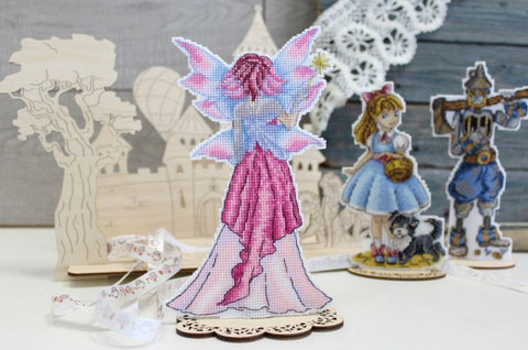 Cross Stitch Embroidery Kit “Star” for Beginners and Advanced Crafters, MP Studia DIY Needlepoint Craft Set