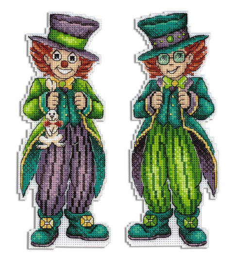 Cross Stitch Kit with Canvas and Threads for Beginners, MP Studia Embroidery Set for Decorative Home Projects