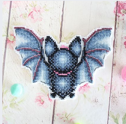 Cross Stitch Kit Flying Lady Embroidery Design, MP Studia, Cotton Aida Canvas, Multicolor Threads, Beginner-Friendly Pattern