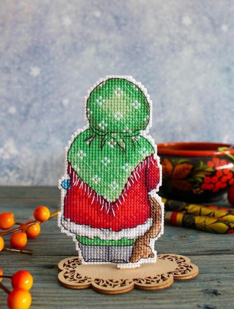 Sweet Pancakes Cross Stitch Kit, Complete Multicolor Dessert Design by MP Studia, Beginner-Friendly Wall Decor Project